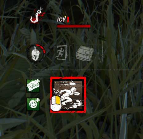 Индикатор силы и счётчик крюков у маньяка