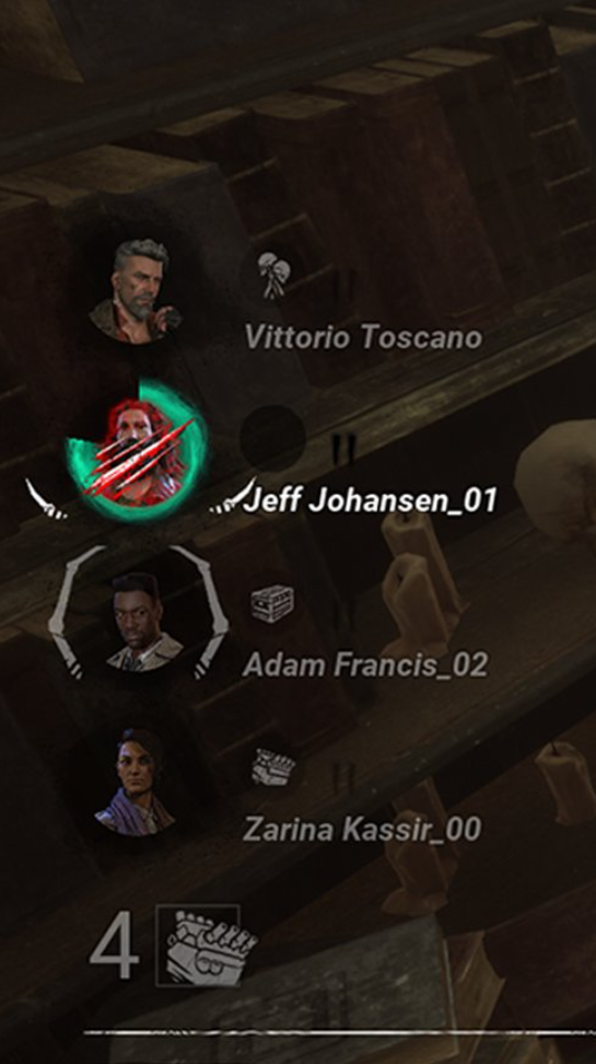 Портреты выживших и их статусы